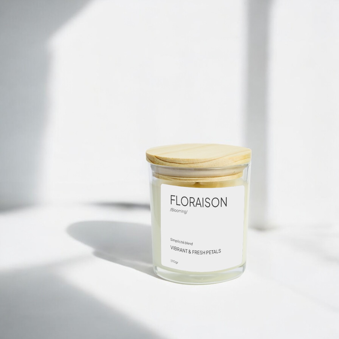Candle Simplicité blend Floraison 