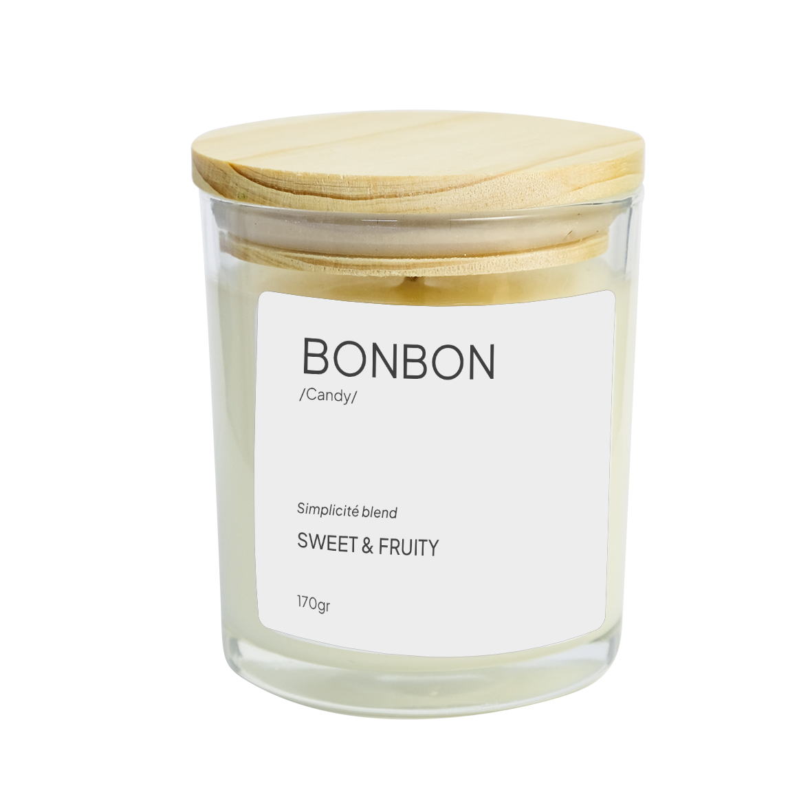  Candle Simplicité blend Bonbon