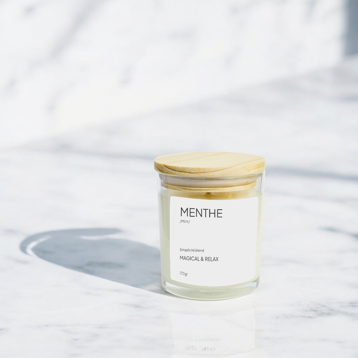 Candle Simplicité blend Menthe 